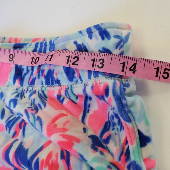 RARE Lilly Pulitzer Robyn Shorts Womens XSmall Cabana Cocktail Velour Lounge‎ XS - Picture 12 of 15